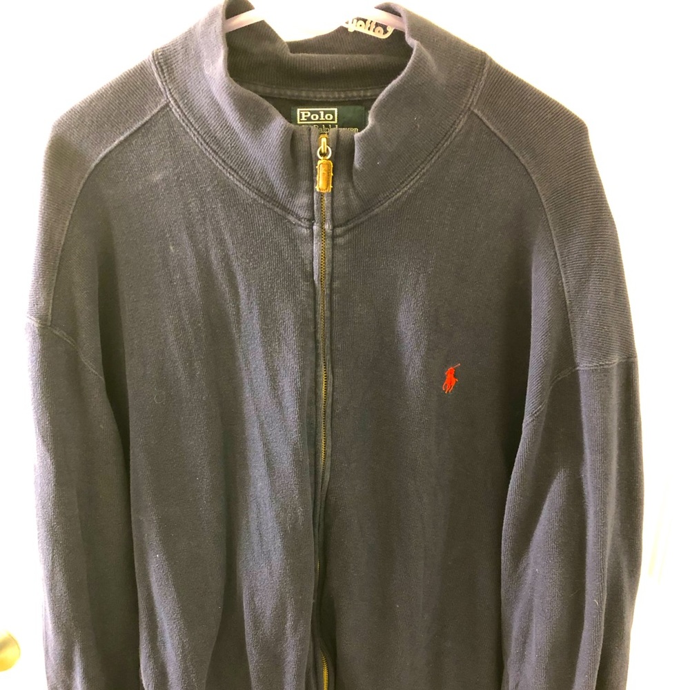 Polo Full Zip Sweatshirt